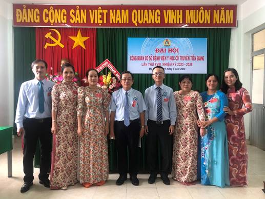 CĐCS Bệnh viện Y học cổ truyền tổ chức Đại hội Công đoàn lần thứ XVIII, nhiệm kỳ 2023 - 2028