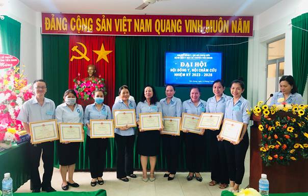 Đại hội Chi hội Đông y - Chi hội Châm cứu Bệnh viện Y học cổ truyền Tiền Giang, nhiệm kỳ 2023 - 2026